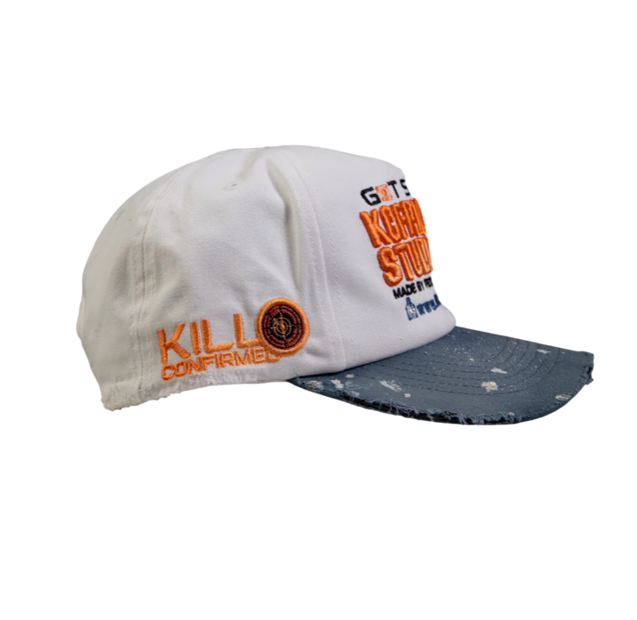 KILL CONFIRMED VINTAGE DENIM BLUE UNSTRUCTURED HAT