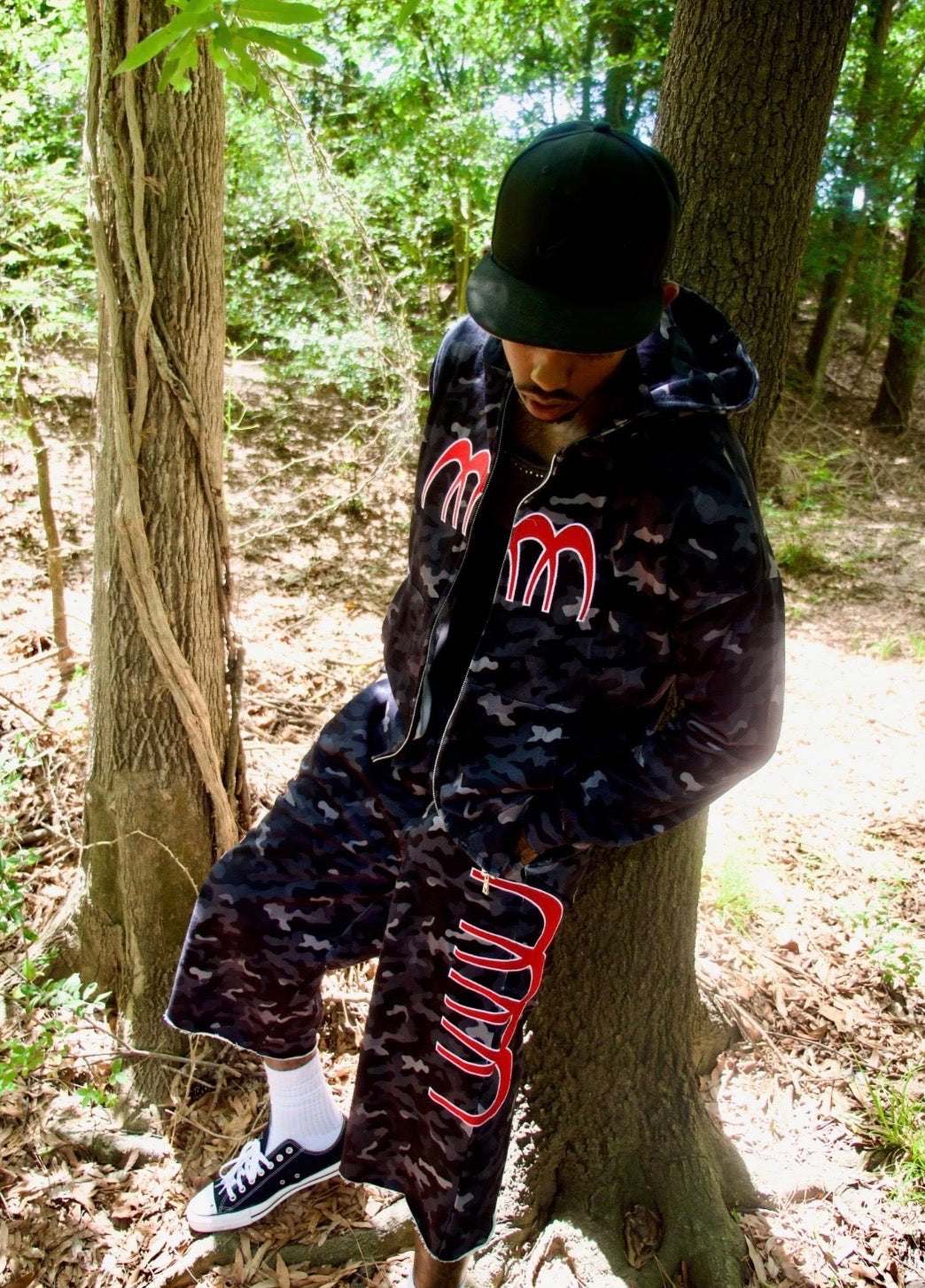 MMM OBSIDIAN CAMO ZIP UP JACKET
