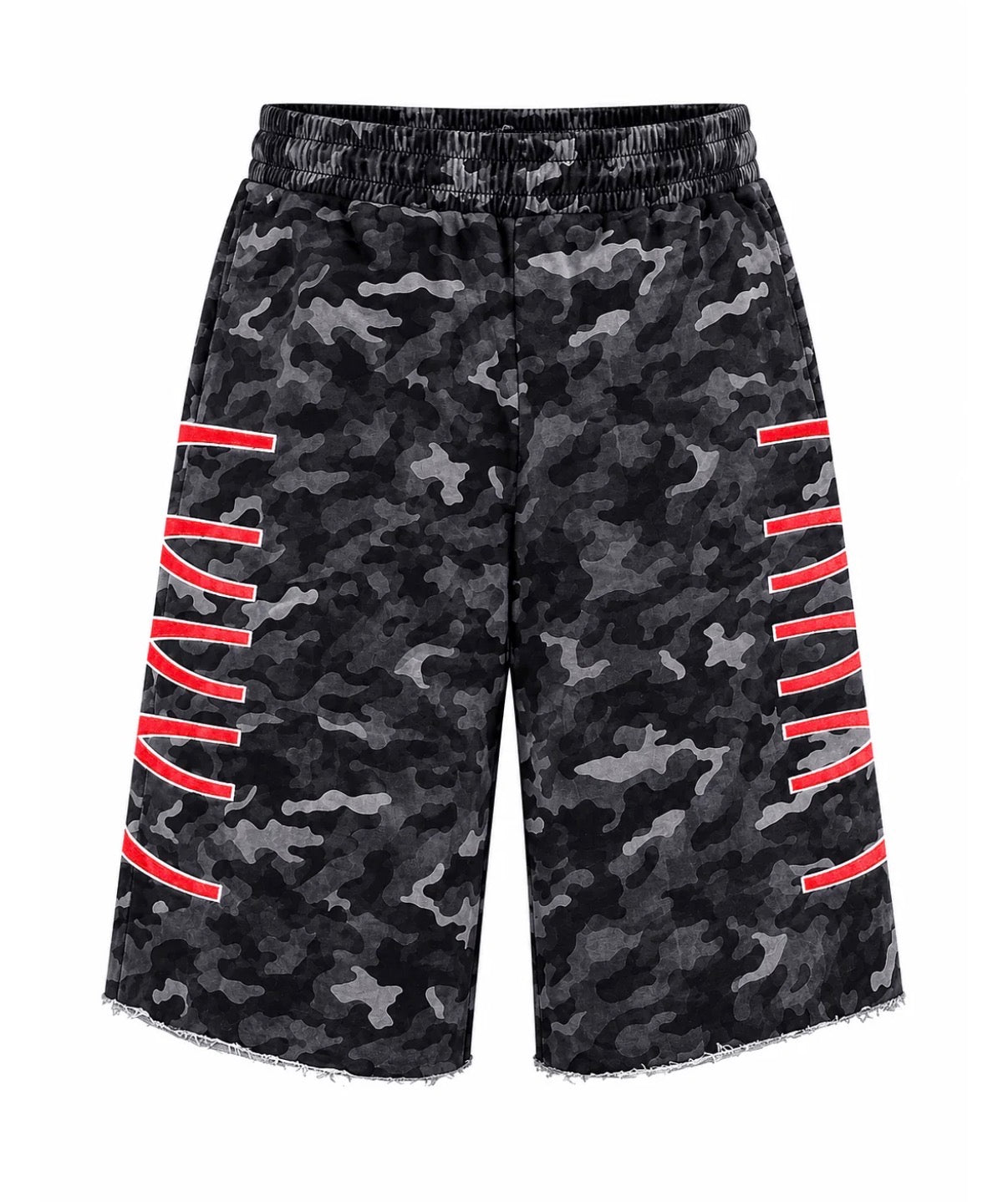 MMM OBSIDIAN CAMO 3/4 SHORTS