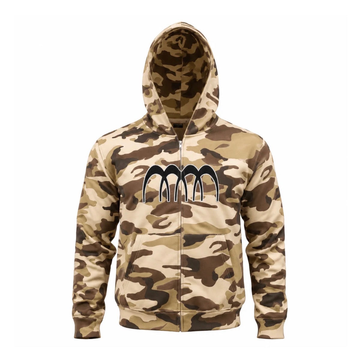 MMM DESERT STORM CAMO ZIP UP JACKET