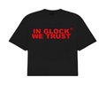 IN GLOCK WE TRUST TEE BLACK/RED