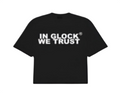 IN GLOCK WE TRUST TEE BLACK/WHITE
