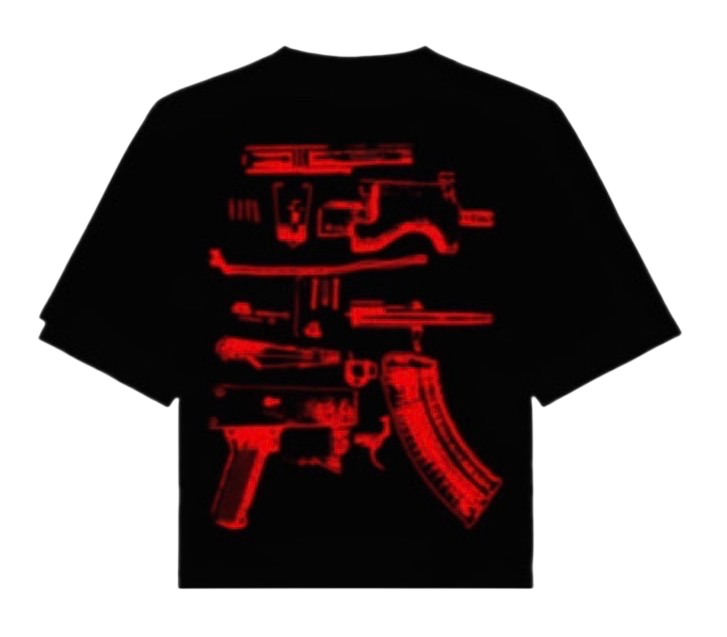 IN DRACO WE TRUST TEE BLACK/RED TEE