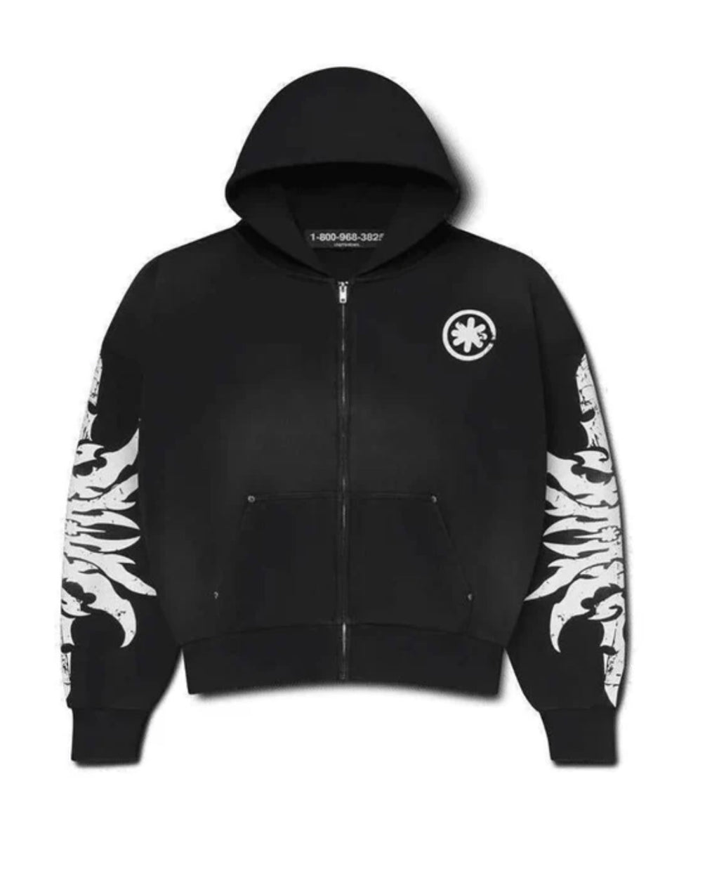 LOST SHDWS COMPLEXCON ZIP UP ACID WASH