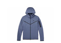 NIKE TECH FLEECE ZIP UP HOODIE DIFFUSED BLUE