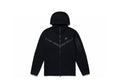 NIKE TECH FLEECE ZIP UP HOODIE BLACK