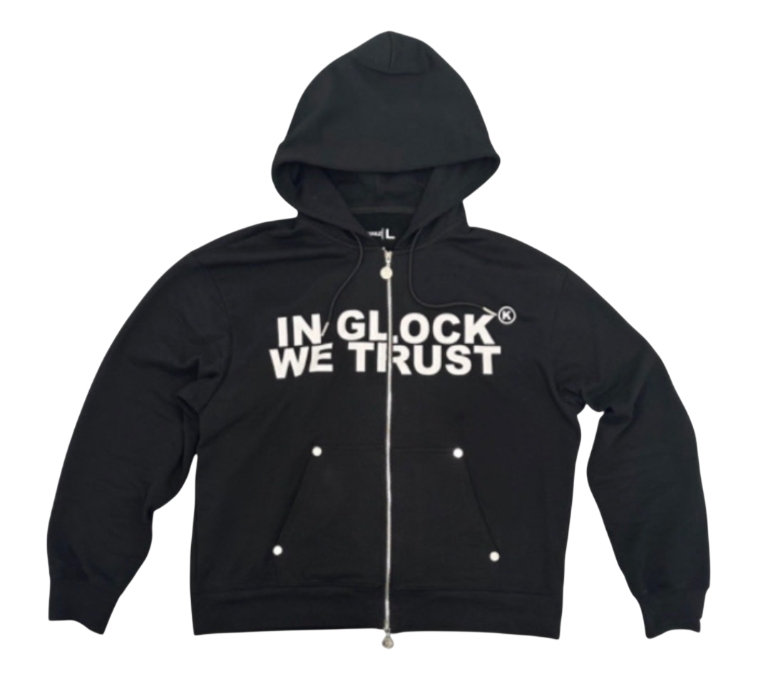 IN GLOCK WE TRUST ZIP UP
