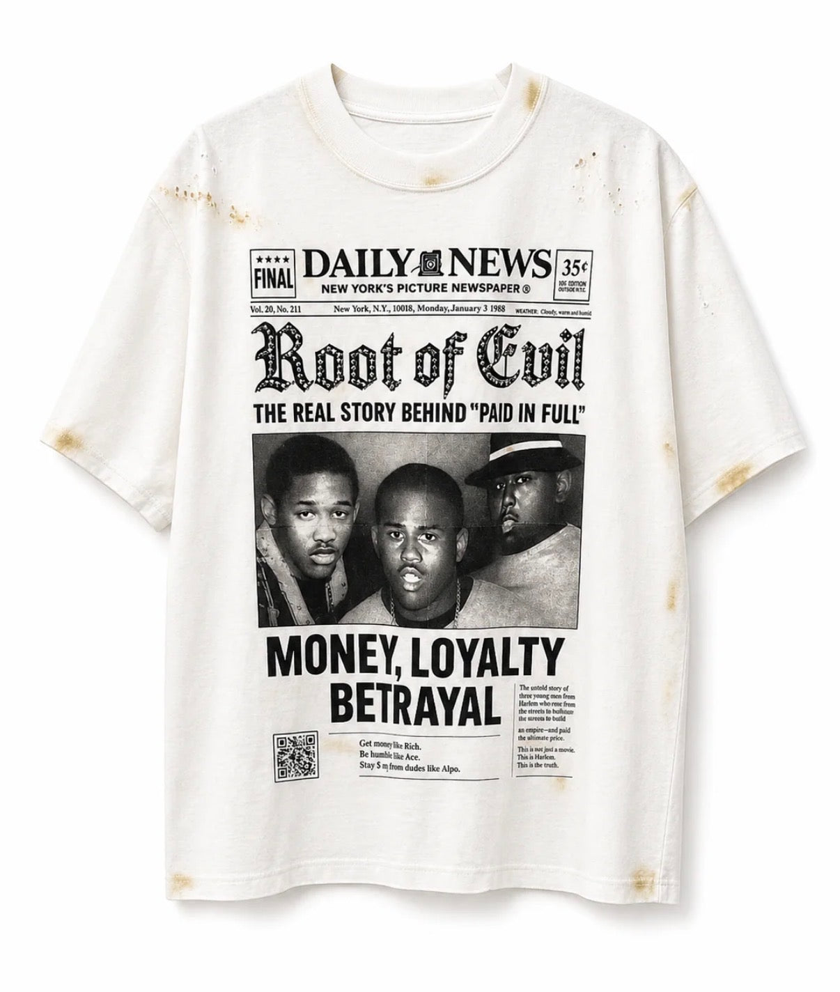 ROOT OF EVIL PAID IN FULL TEE