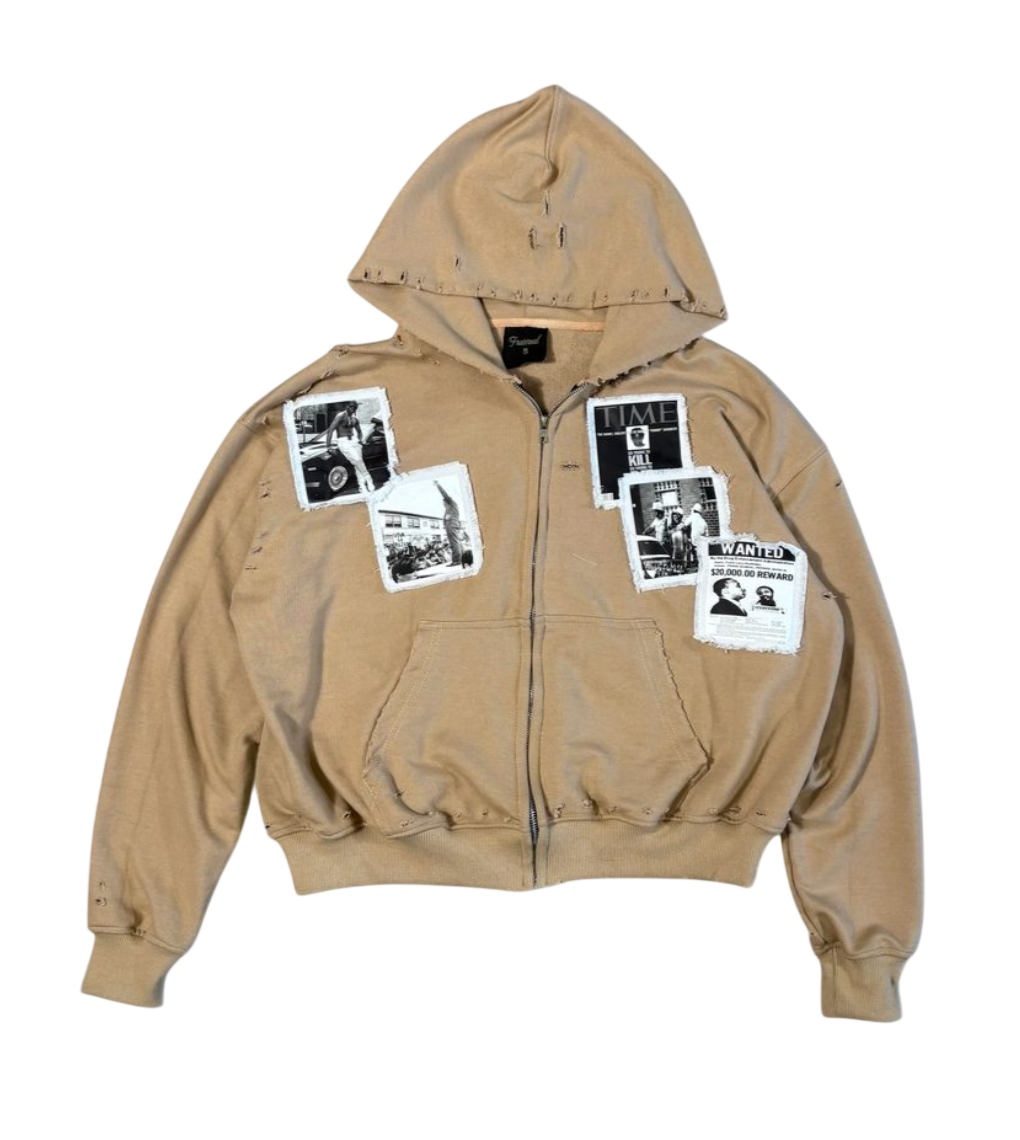 FRATERNAL KHAKI WATTBA HOODIE