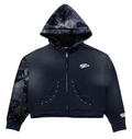 ROUGHPLAY CAMO NAVY HOODIE