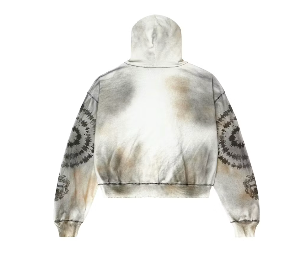 VALE FOREVER SPIRAL ZIP UP HOODIE