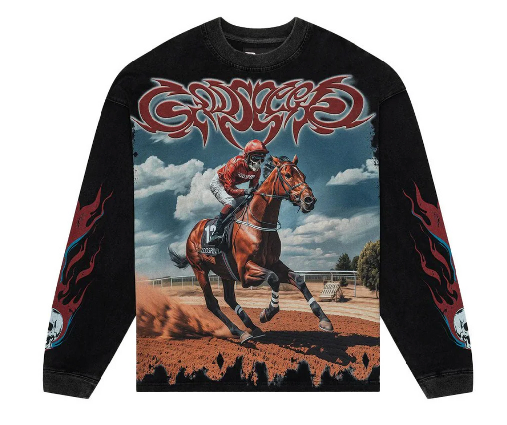GODSPEED THROUGHBRED LONGSLEEVE BLACK
