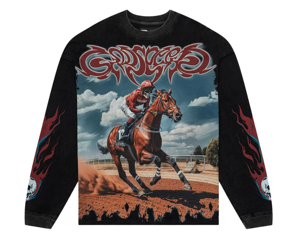 GODSPEED THROUGHBRED LONGSLEEVE BLACK