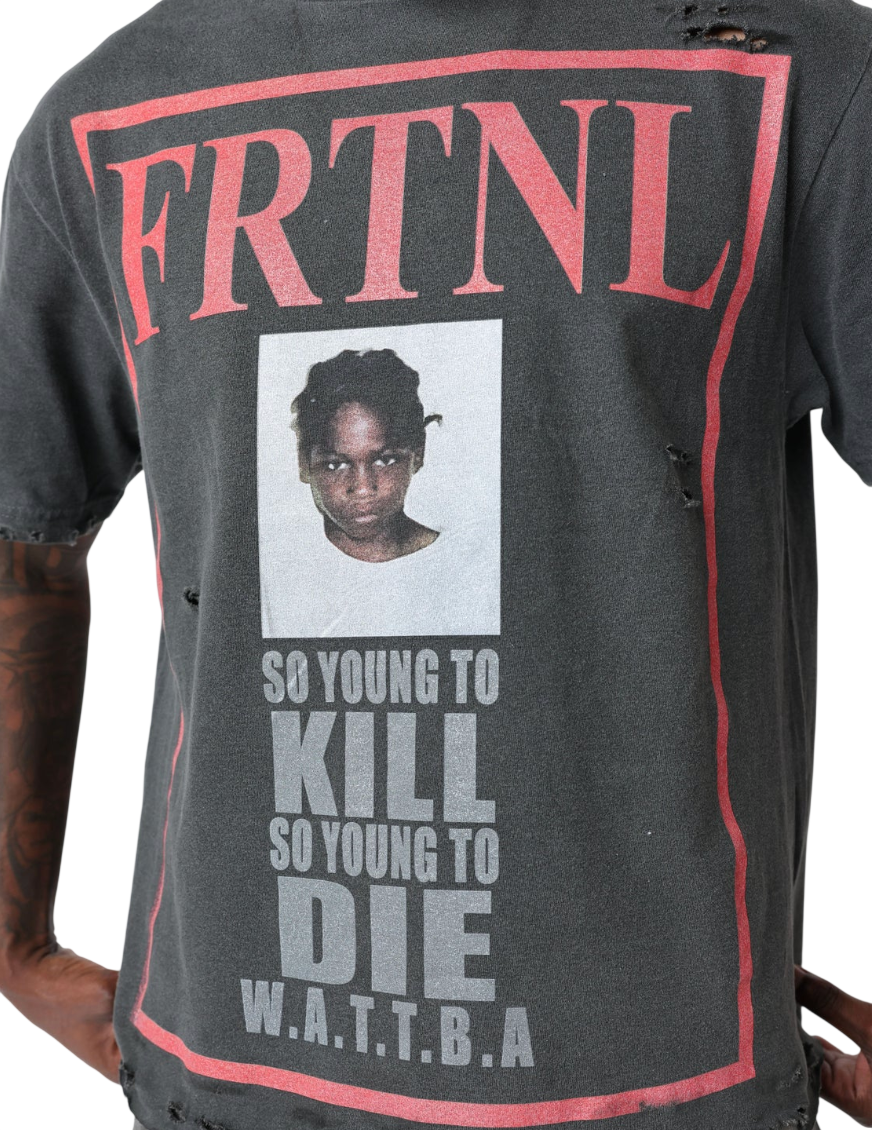 FRATERNAL GREY YUMMY TEE