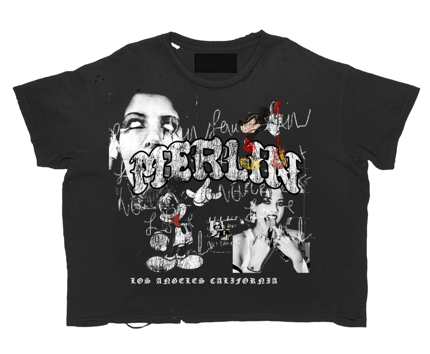 MERLIN FATHER ROCKSTAR MICKEY TEE