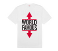 SUPREME WORLD FAMOUS TEE WHITE