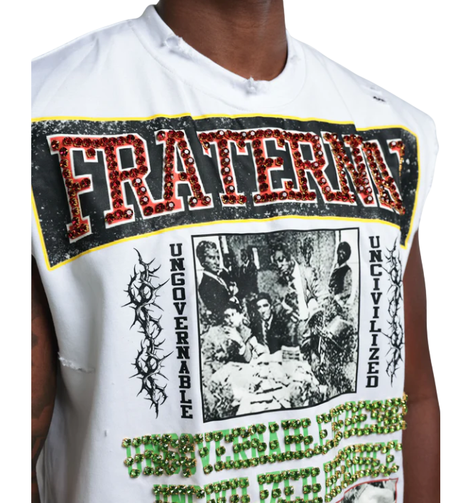 FRATERNAL UNCIVILIZED SLEEVELESS TEE