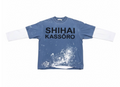 SHIHAI KASSŌRO BLUE LAYER LONGSLEEVE