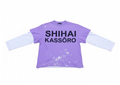 SHIHAI KASSŌRO PURPLE LAYER LONGSLEEVE