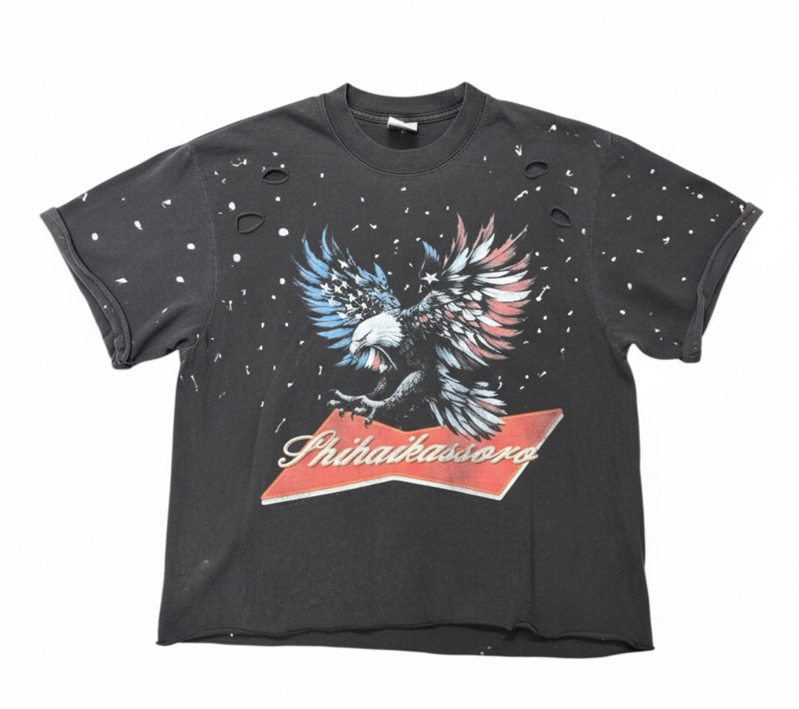 SHIHAI KASSŌRO  RUNAWAY EAGLE TEE