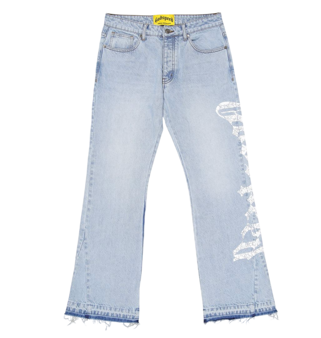 GODSPEED FLARED DENIM JEANS