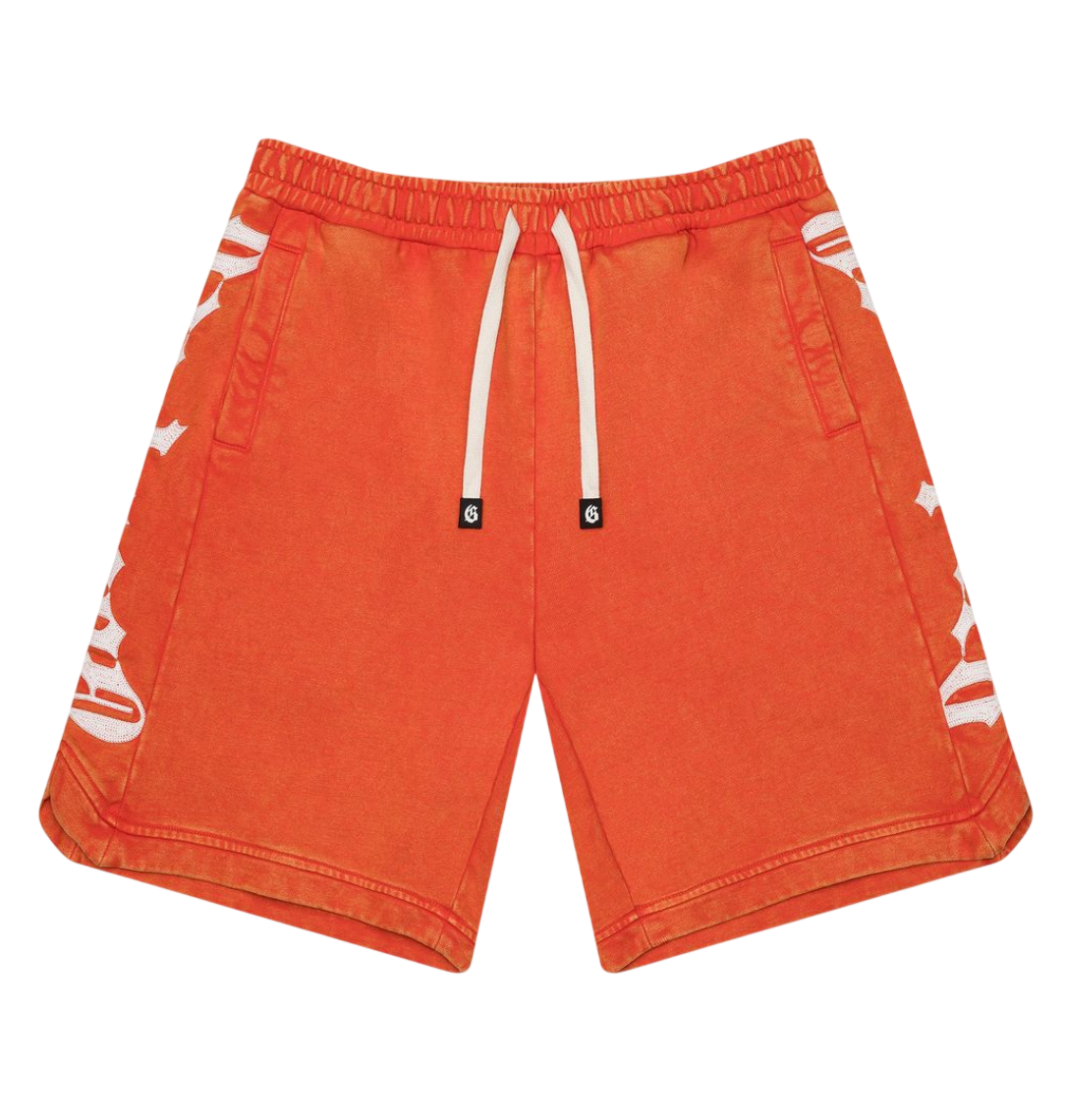 GODSPEED ORANGE WASH SHORTS