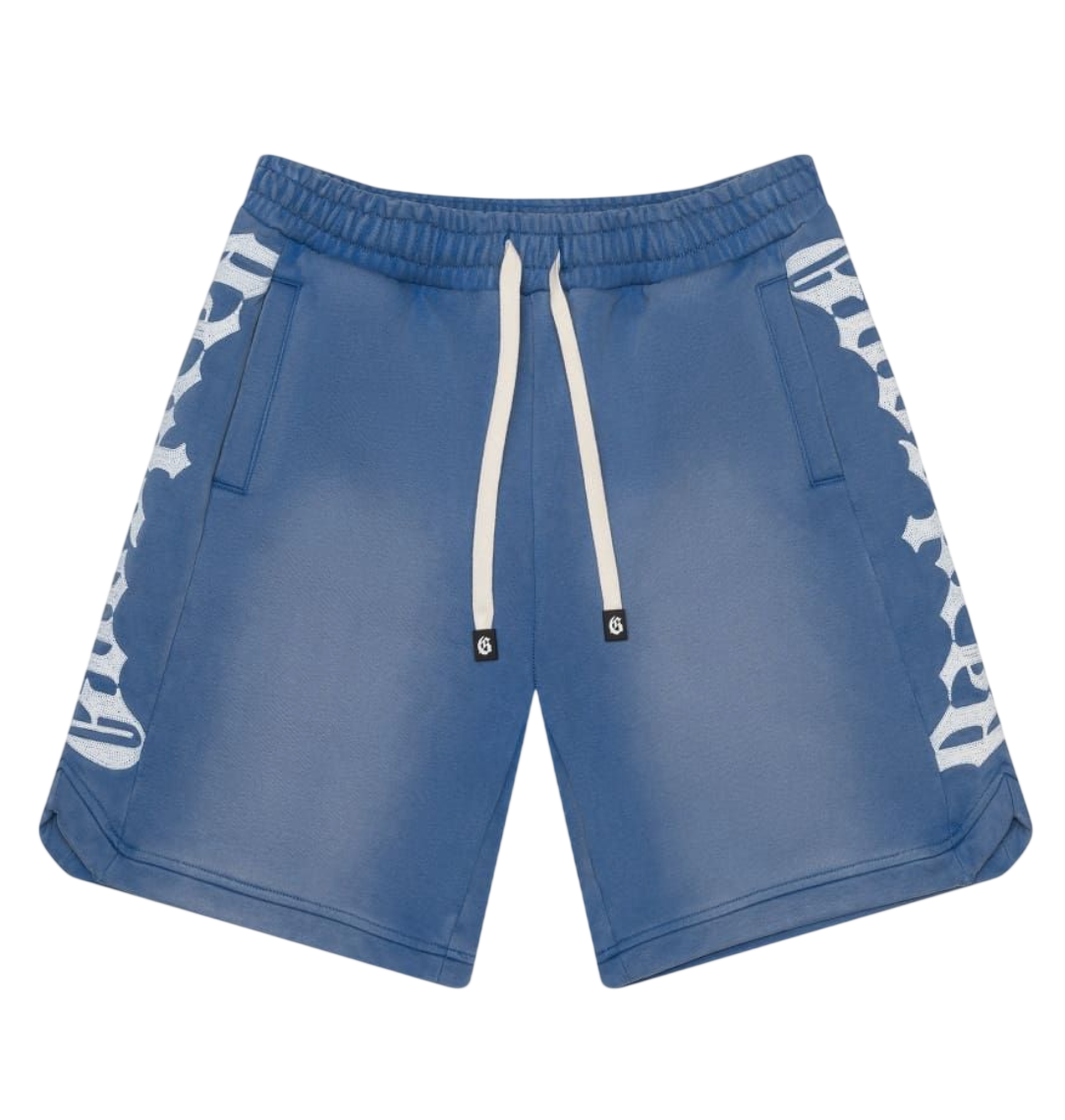GODSPEED BLUE SUN FADE SHORTS