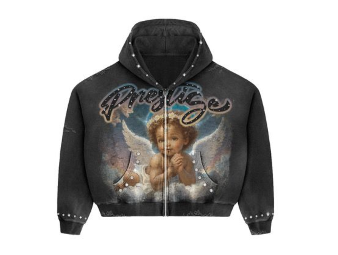 PRESTIGE ANGEL HOODIE BLUE
