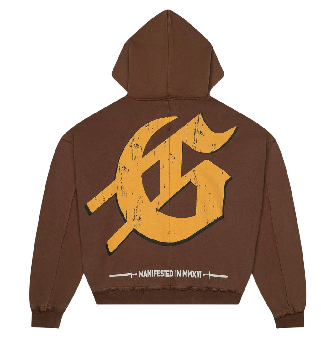 GODSPEED LIBERTY ZIP HOODIE BROWN
