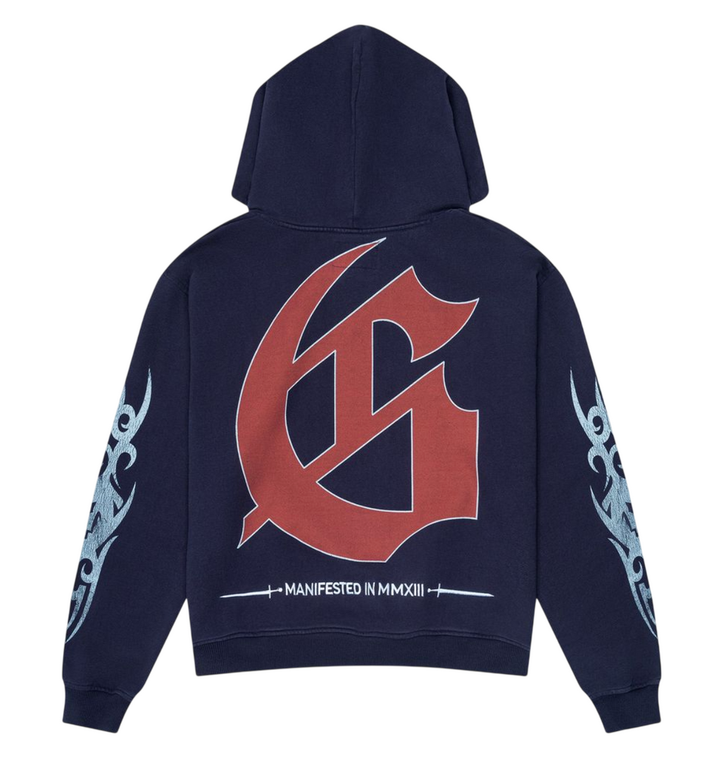 GODSPEED SEASICK HOODIE NAVY