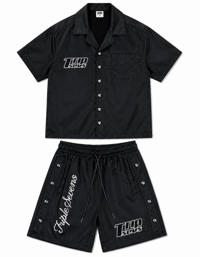 TRIPLE SEVEN NYLON SET BLACK