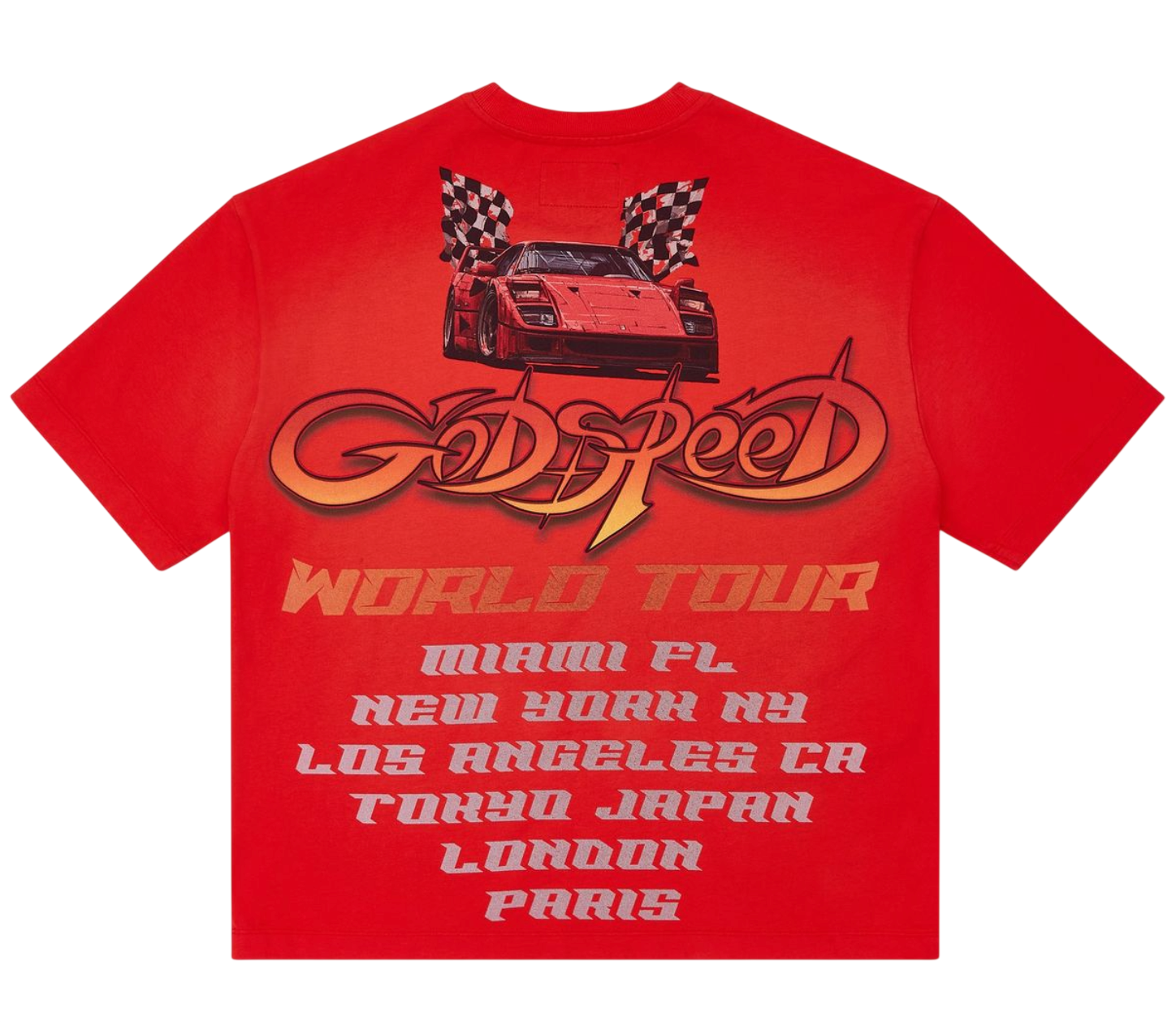 GODSPEED SOUTH BEACH DRIVE MIAMI TEE