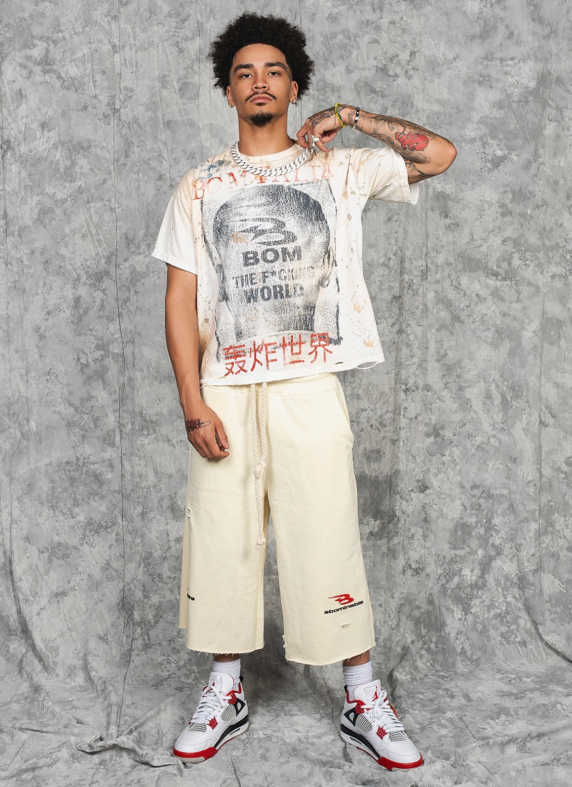 ABOMINALE KREME BOM SHORTS