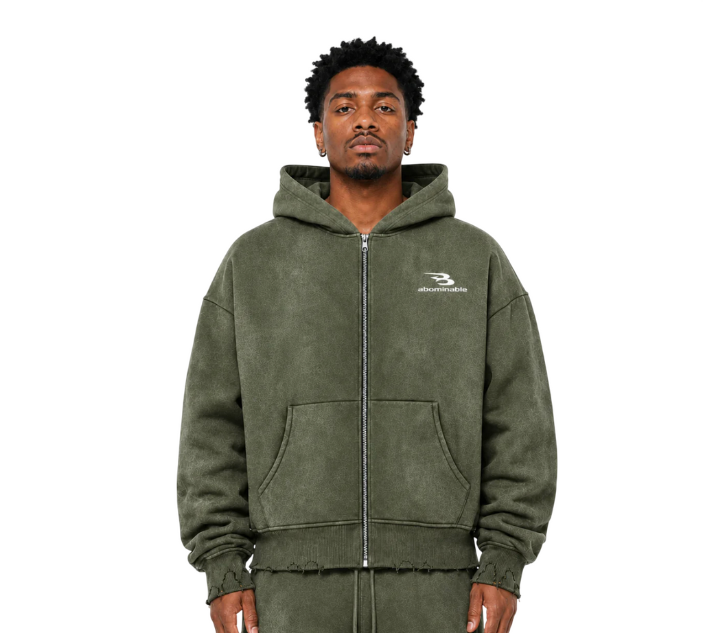 ABOMINABLE OLIVE SPRING JACKET