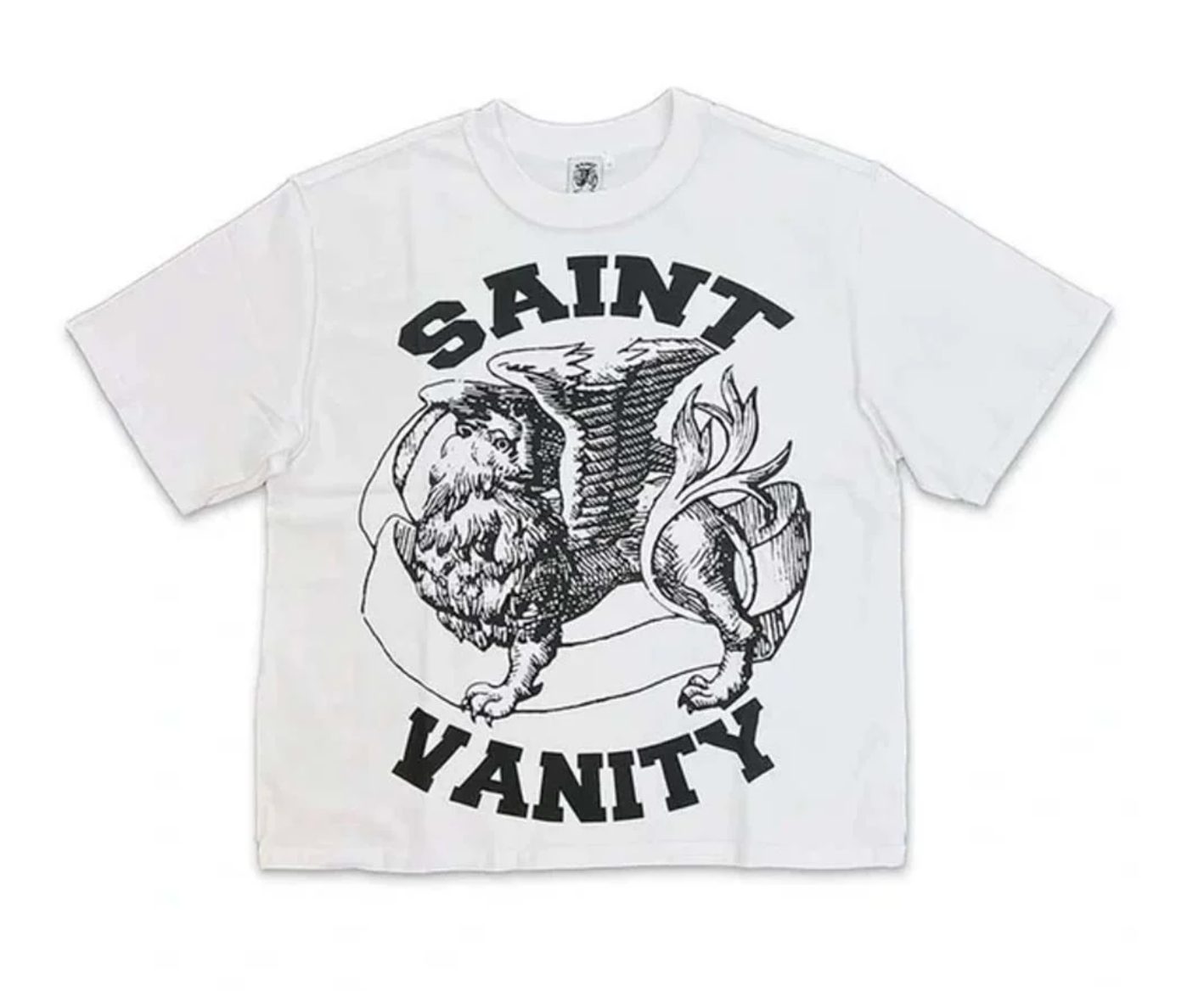 SAINT VANITY GRIFFIN TEE WHITE