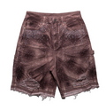 PAPER MONEY RUST CRYSTALIZED SHORTS