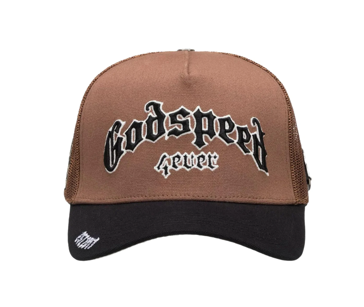GODSPEED TRUCKER HAT BLACK TAUPE