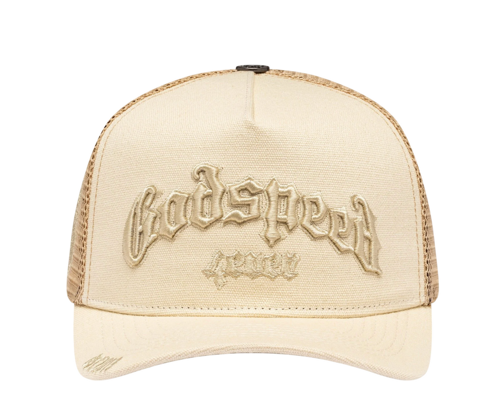 GODSPEED TRUCKER HAT BONE