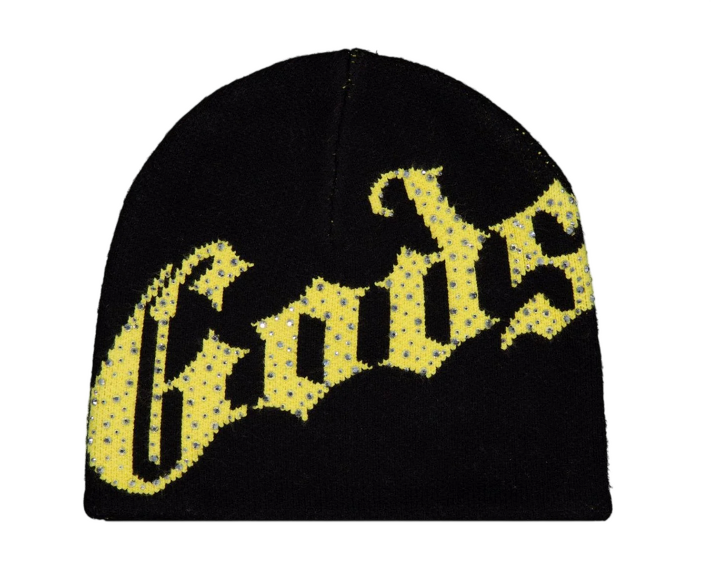 GODSPEED BLACK/YELLOW BEANIE