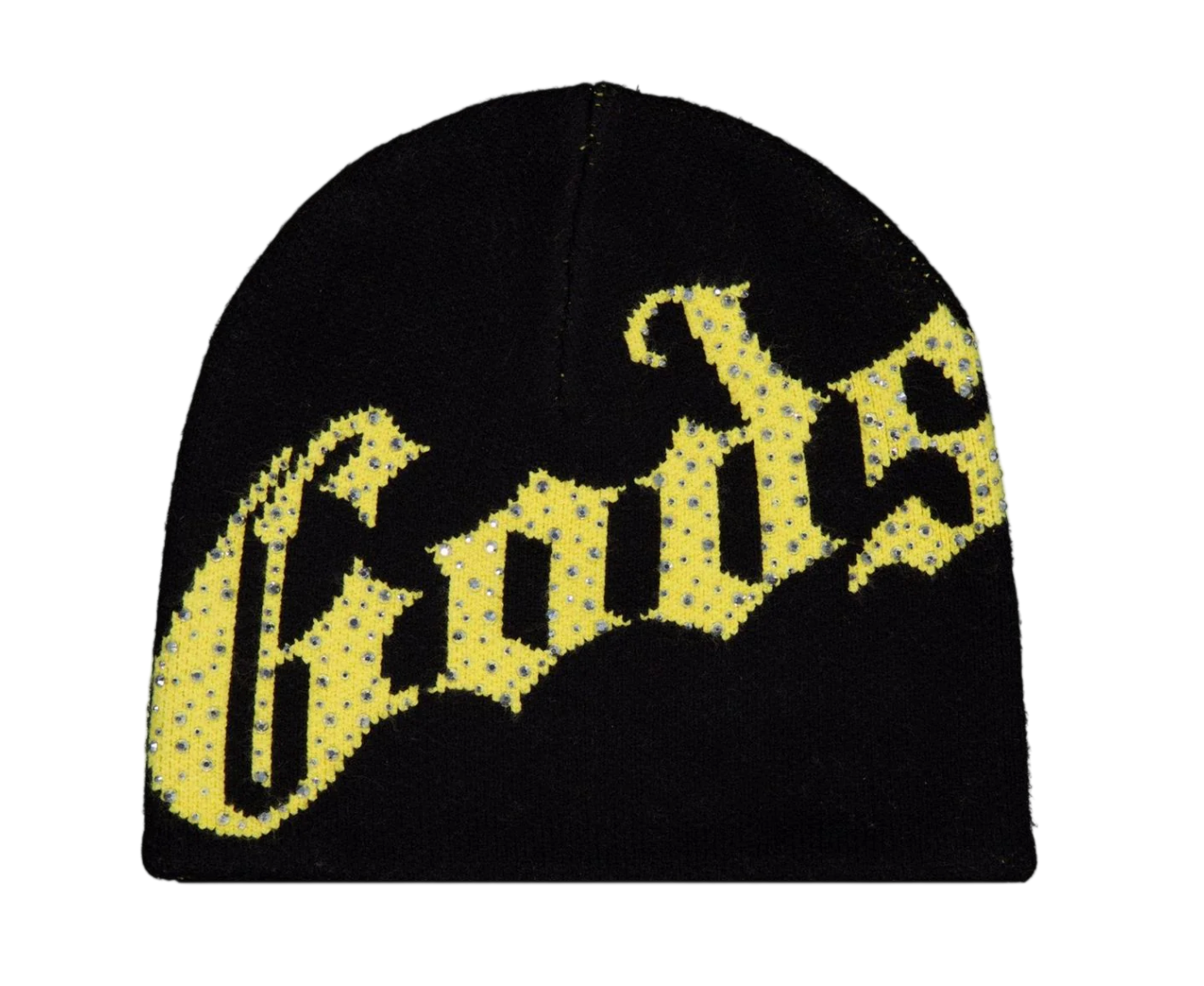GODSPEED BLACK/YELLOW BEANIE