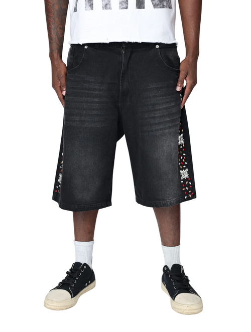 FRATERNAL BLACK INTERSTELLAR JORTS