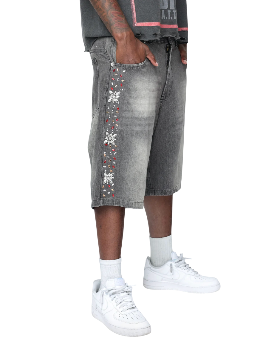 FRATERNAL GREY INTERSTELLAR JORTS