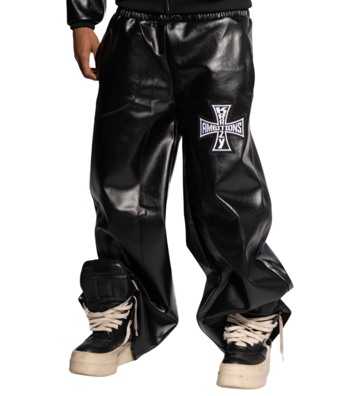 KZA RUNWAY LEATHER PANTS