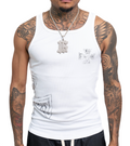 KZA TANK TOP WHITE