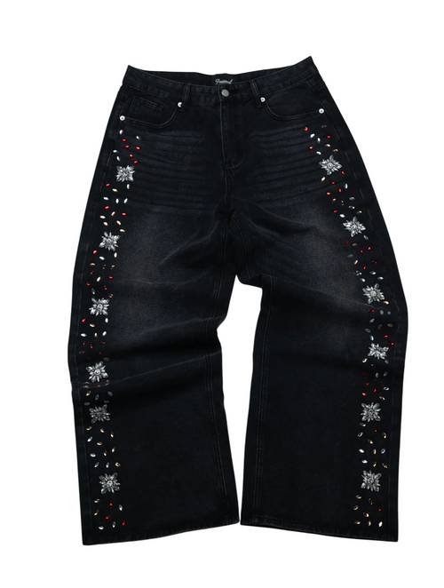 FRATERNAL BLACK INTERSTELLAR JEANS