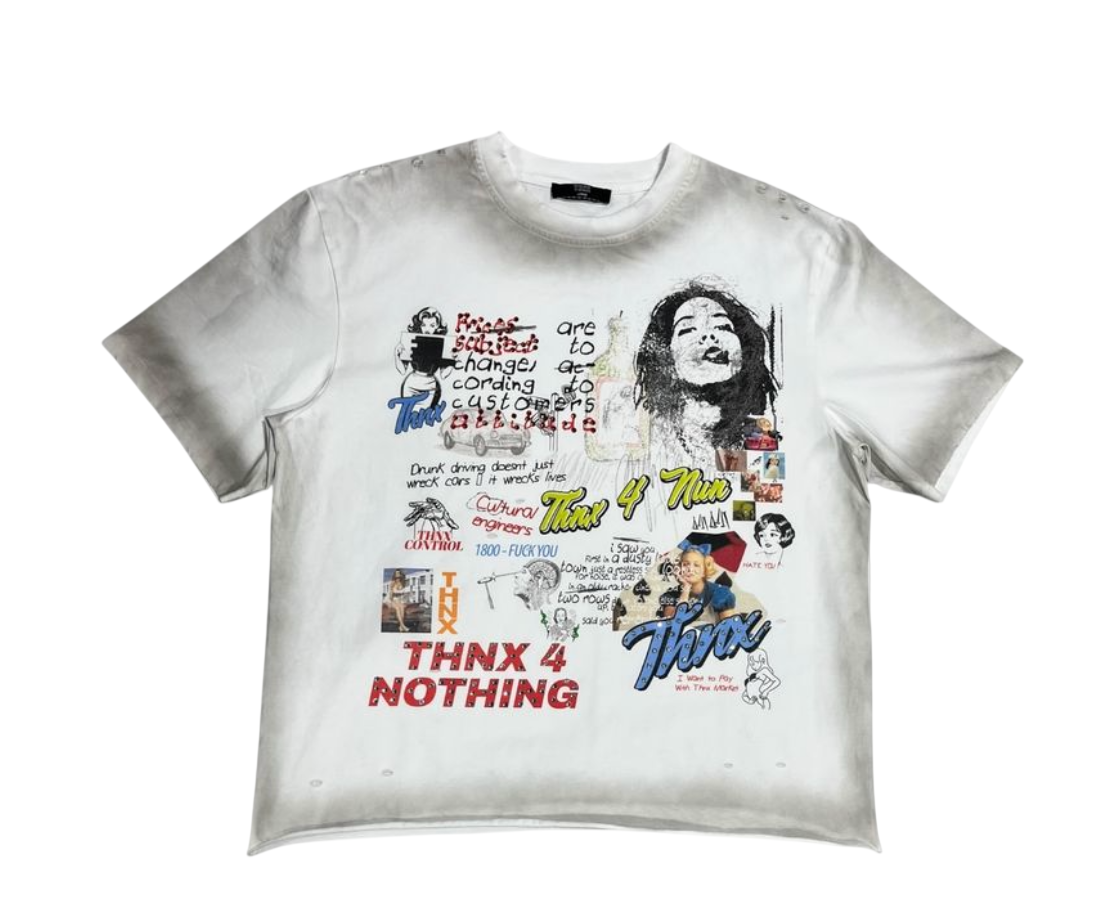 THNX FOR NOTHING MARKET TEE