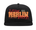 MERLIN FATHER LOVE IS PAIN TRUCKER HAT