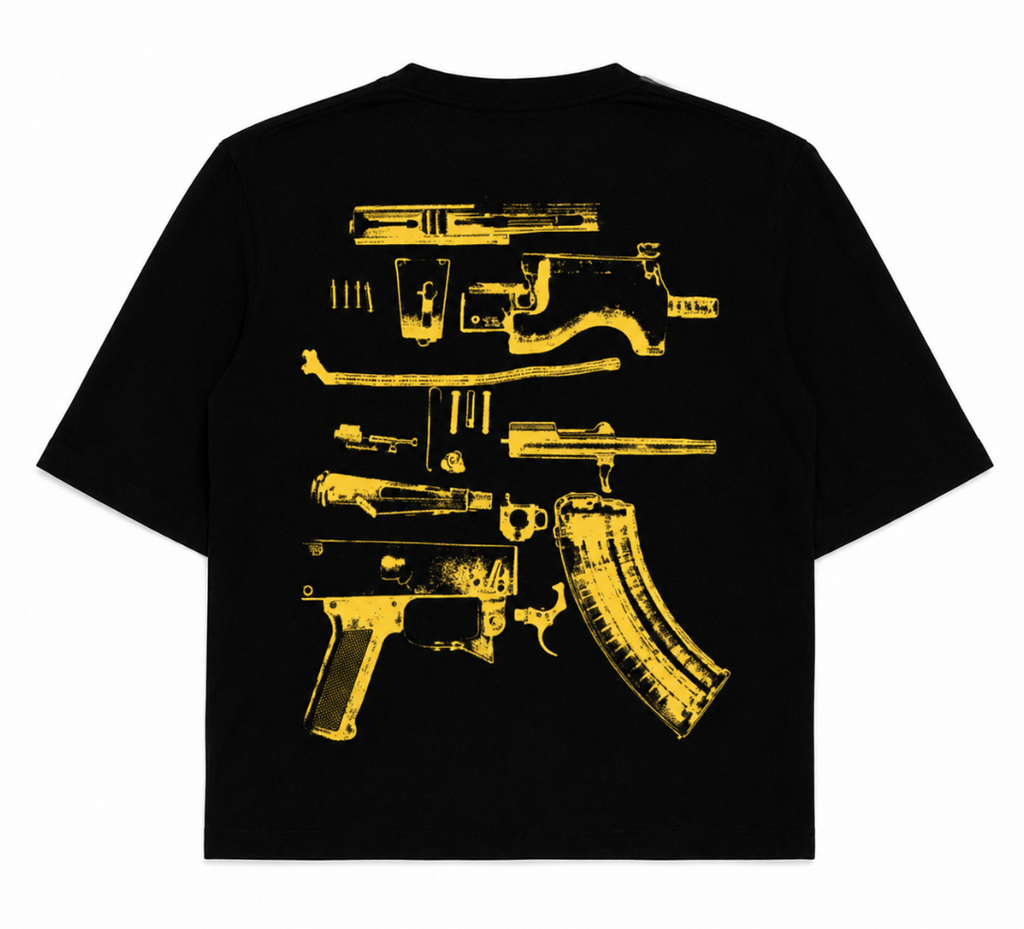 IN DRACO WE TRUST TEE BLACK/YELLOW