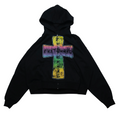 FRATERNAL BLACK BLAZE OF FAITH HOODIE