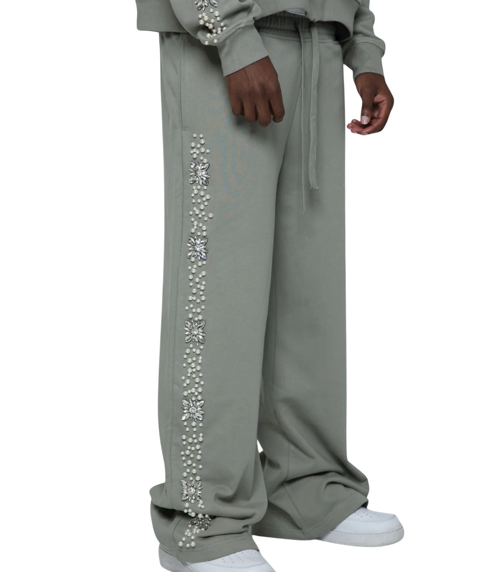 FRATERNAL GREY WHAT THE PEARL PANTS